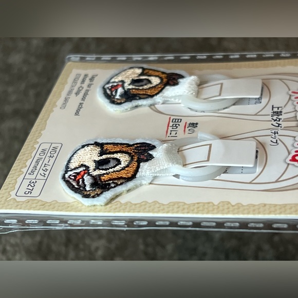 Chip Chipmunk Shoes Tag Charms Official Disney Japan Kawaii Rescue Rangers - Picture 5 of 7